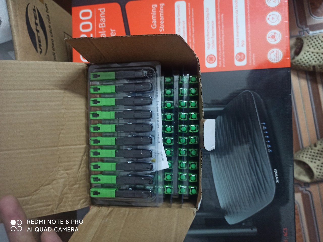 100 Đầu fast connector - fastconnect FTTH Gpon SC APC