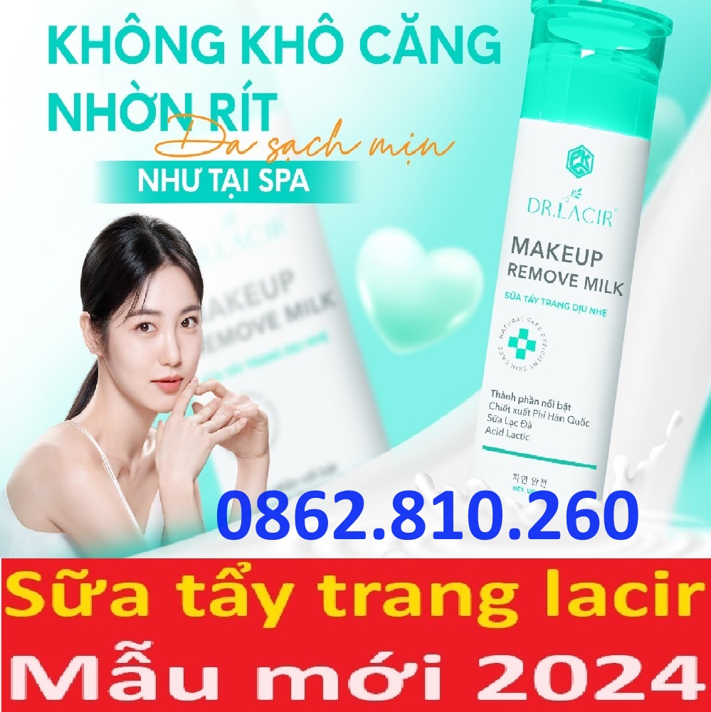 Makeup Remover Milk Lamer care Dr Lacir, Milk Makeup Remover gentle drlacir makeup remove milk 120ml