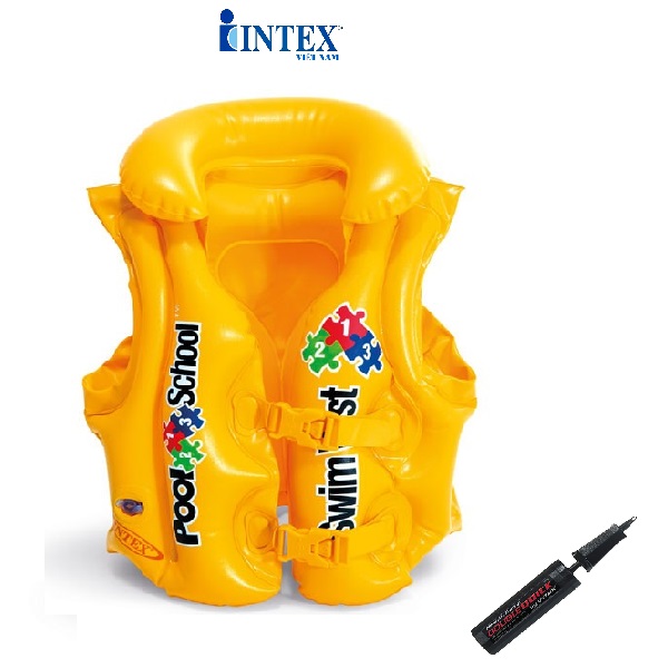 Áo phao bơi INTEX 58660 cho bé 2-6 tuổi từ 14 đến 20kg - Áo phao tập bơi, Phao bơi cho bé, Phao bơi trẻ em, Áo phao trẻ em đi biển, áo bơi trẻ em, áo phao bơi trẻ em,