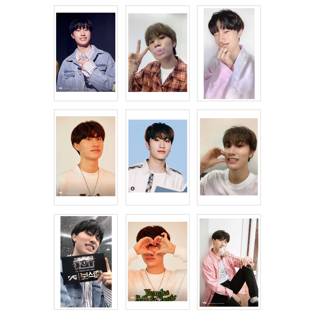 [Ép Lụa] Lomo Card 36 Ảnh TREASURE - BANG YE DAM