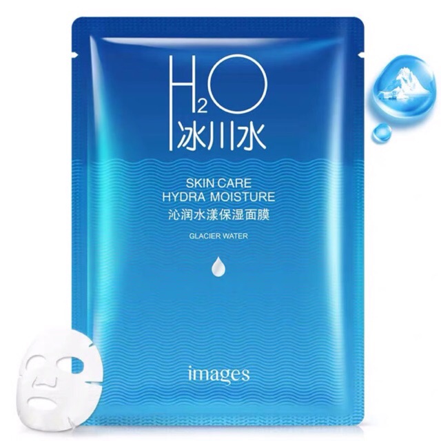 Mặt Nạ H2O Mát Lạnh Cấp Nước Cho Da Da Thư Giãn ( combo 2 gói )