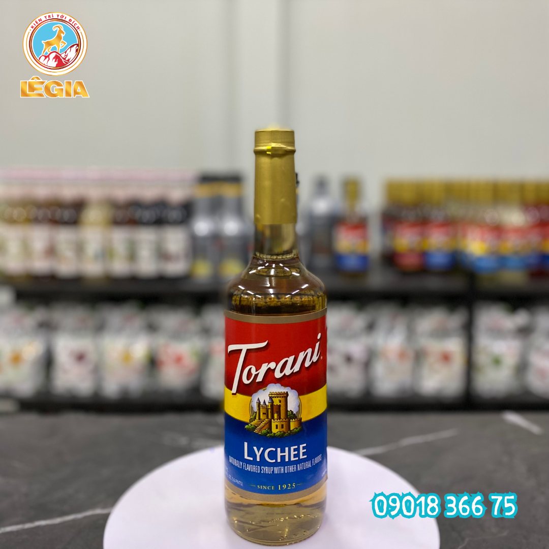 Siro torani vải 750ml - torani lychee syrup