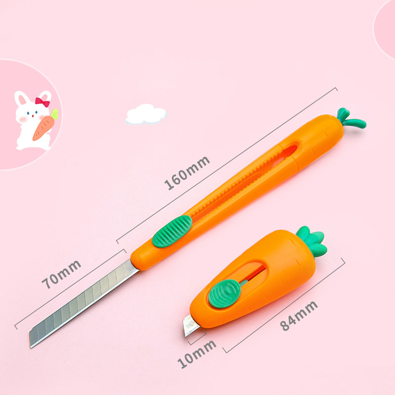 Dao rọc giấy hình củ Cà Rốt M&G xinh xắn, nhỏ nhắn và tinh tế