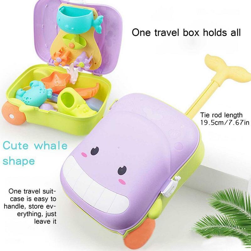 Vali đồ chơi xúc cát bãi biển cho bé