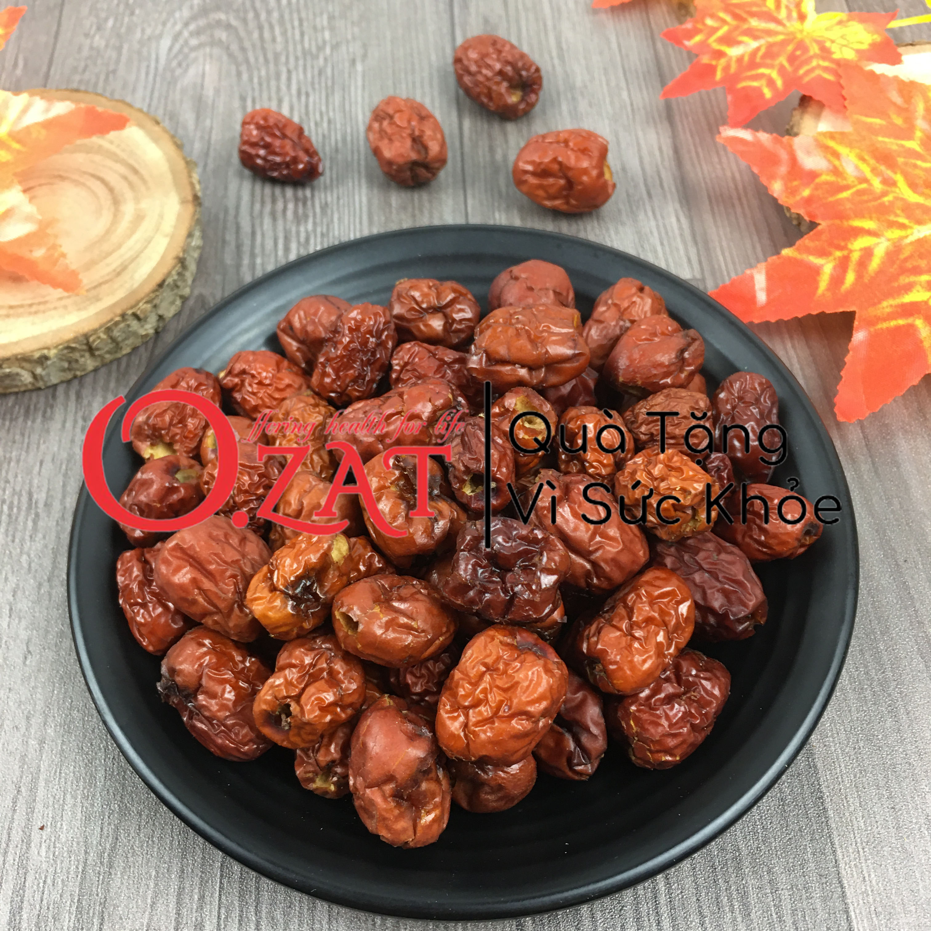 Táo đỏ sấy khô không hạt O.ZAT 100g