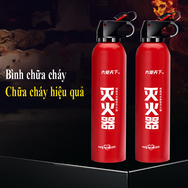 Bình Xịt Chữa Cháy Bình Cứu Hỏa Mini Dập Lửa Khẩn Cấp Ô tô Văn Phòng Siêu Nhanh