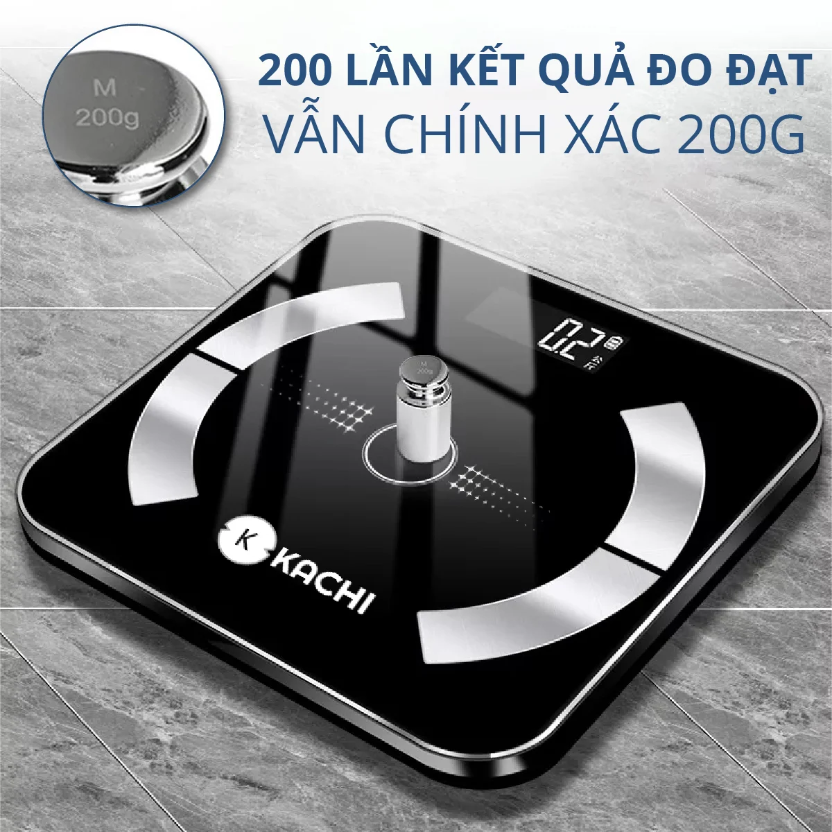 Cân Điên Tử Phân Tích Chỉ Số Cơ Thể Kachi