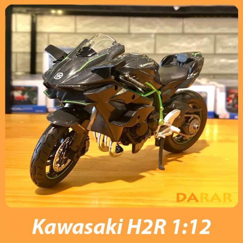 MÔ HÌNH XE MOTO Kawasaki H2R - MAISTO tỷ lệ 1:12
