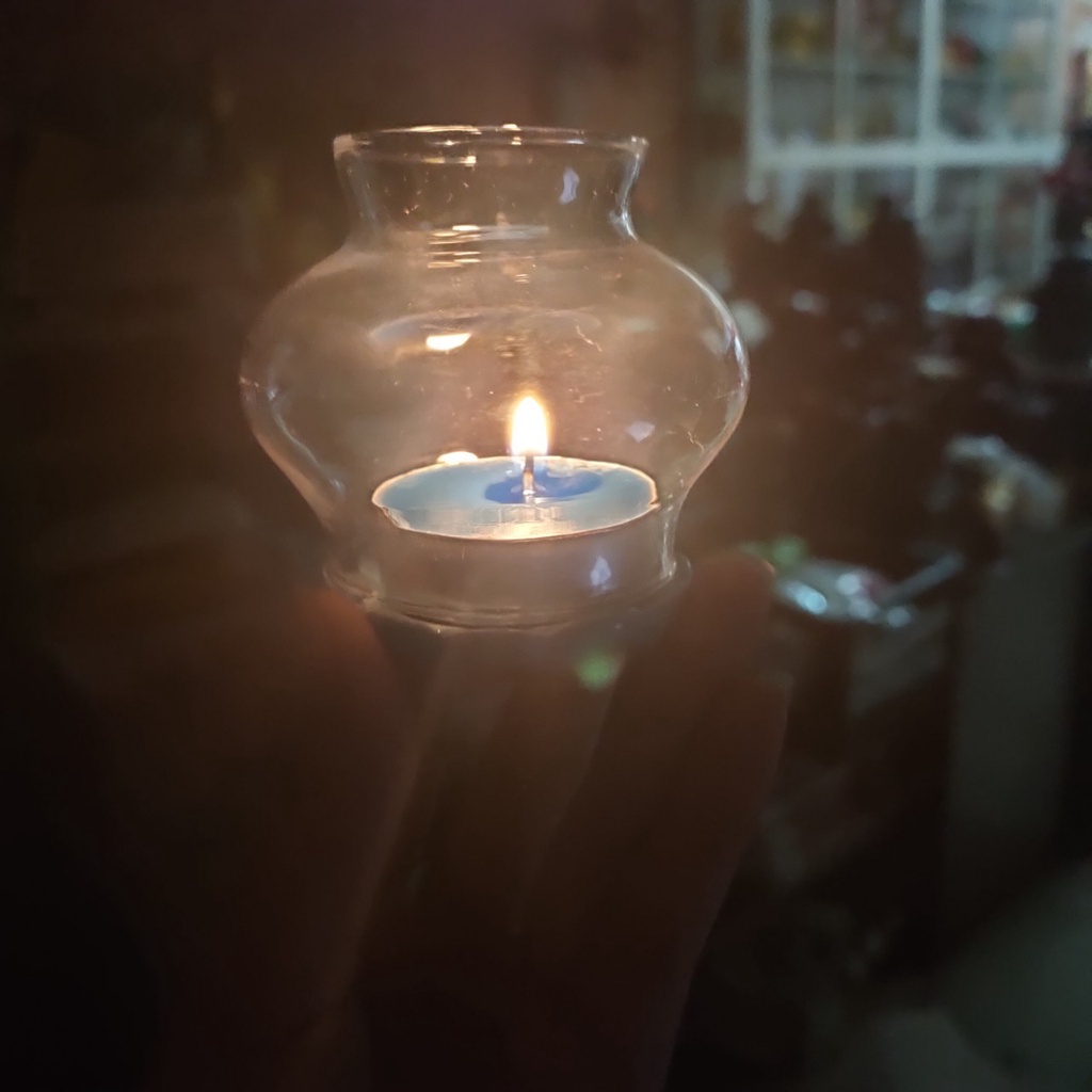 Chụp chắn Gió đèn(dầu,nến,đèn cầy) cao 5.5cm.