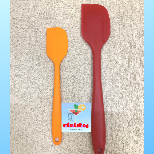Cây Vét Bột Silicon. Cây Vét Bột Spatula Silicon Đúc (Phới Silicon) – Dụng Cụ Pha Chế