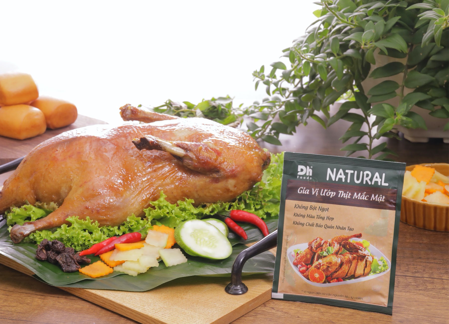 Natural gia vị ướp thịt lá Mắc Mật [Gói 10g]