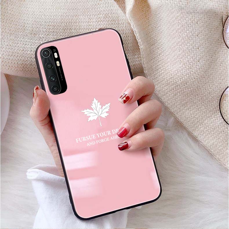 Ốp lưng xiaomi mi note 10, mi note 10 pro, mi note 10 lite mặt kính cường lực cao cấp, sang trọng thiết kế độc quyền