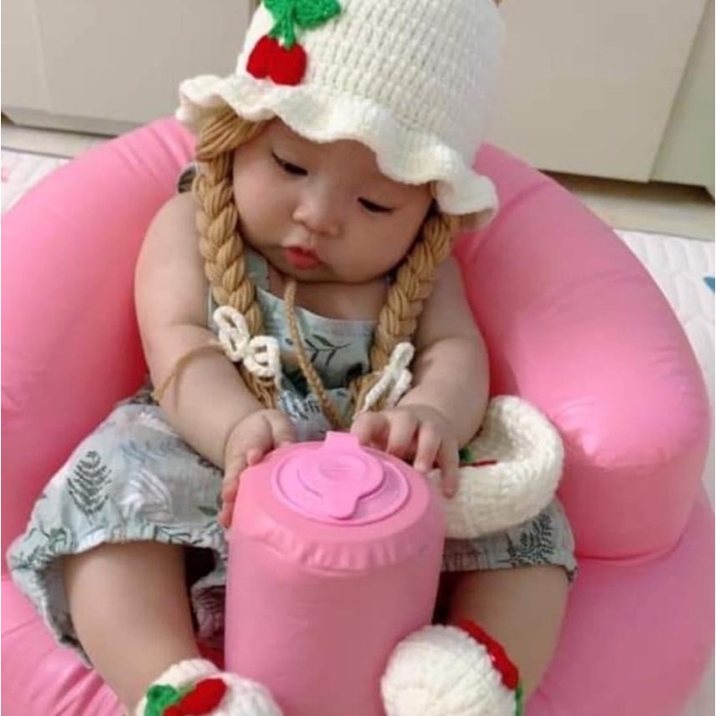 NÓN LEN CHERRY CHO BÉ SIÊU CƯNG ❣️