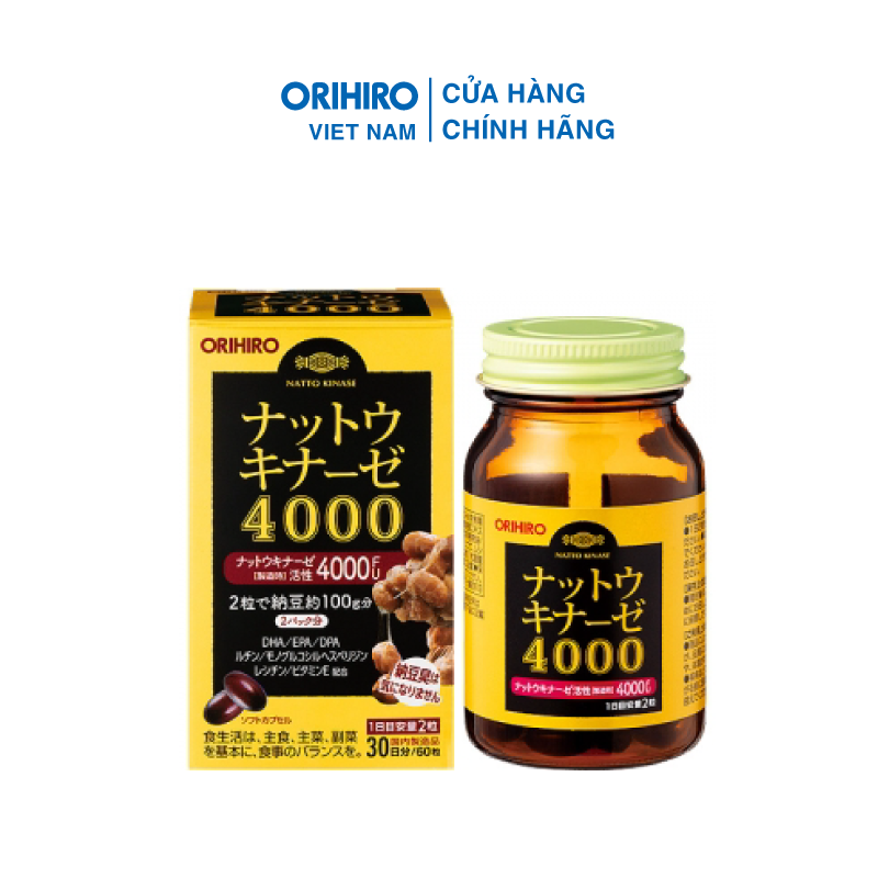 Viên Uống 4000 FU Orihiro 60 Viên