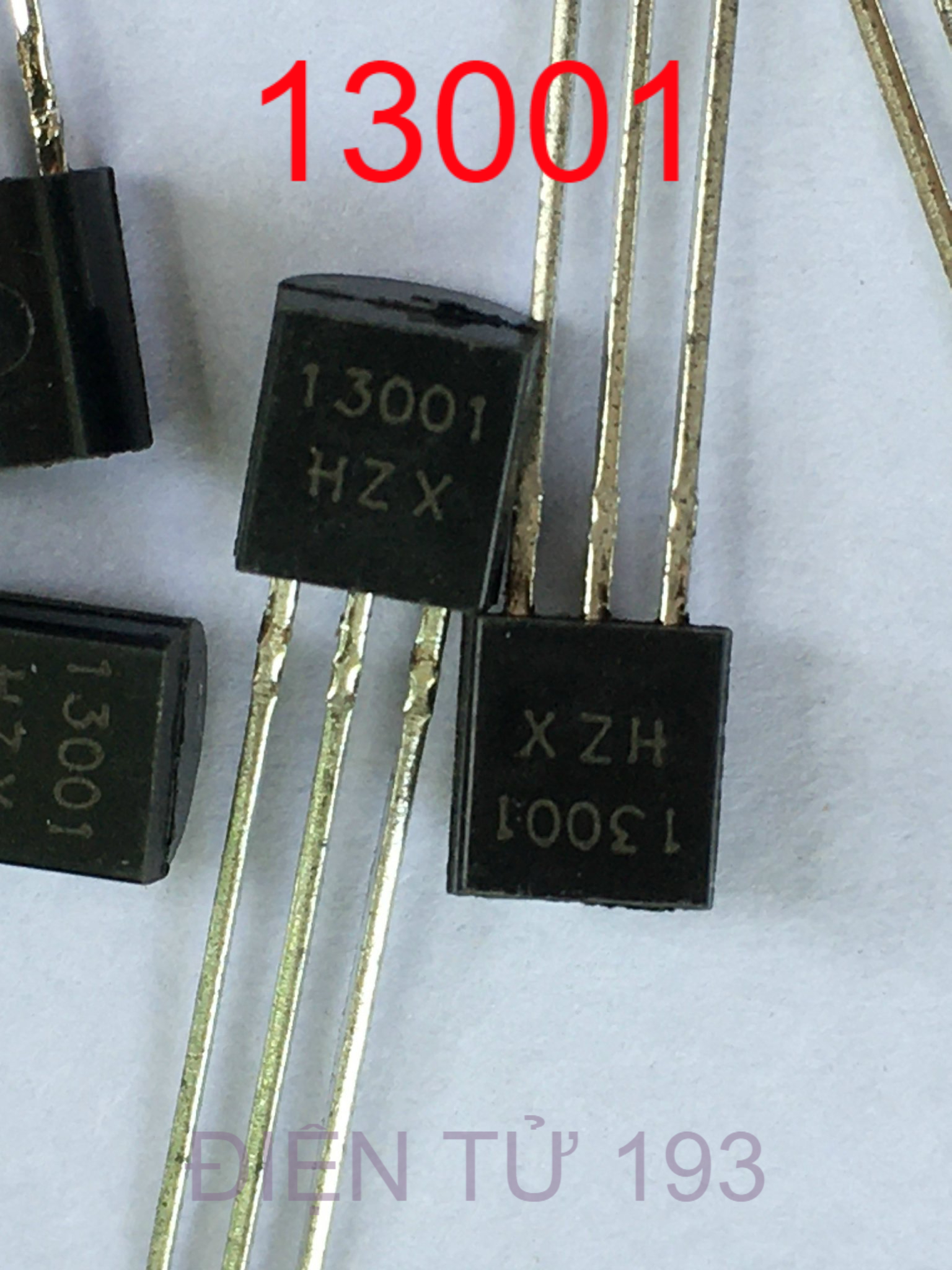 TÚI 5 CÁI 13001 TRANSITOR NPN TO92