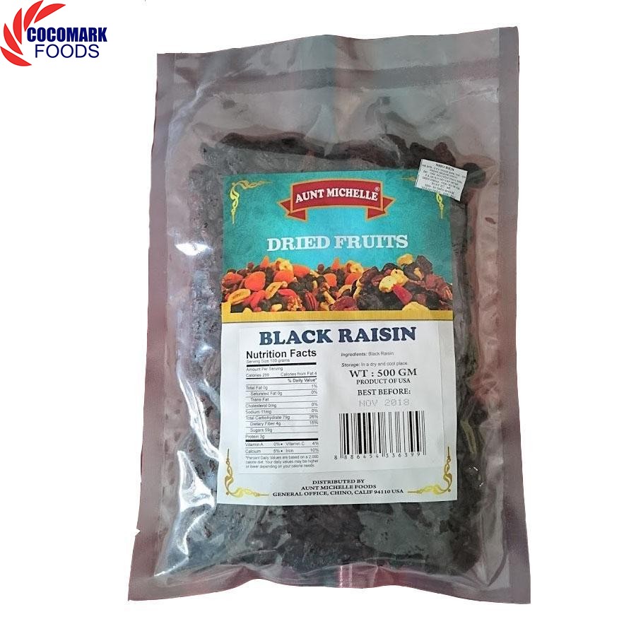 Nho Đen Aunt Michelle Black Raisin 1000gr
