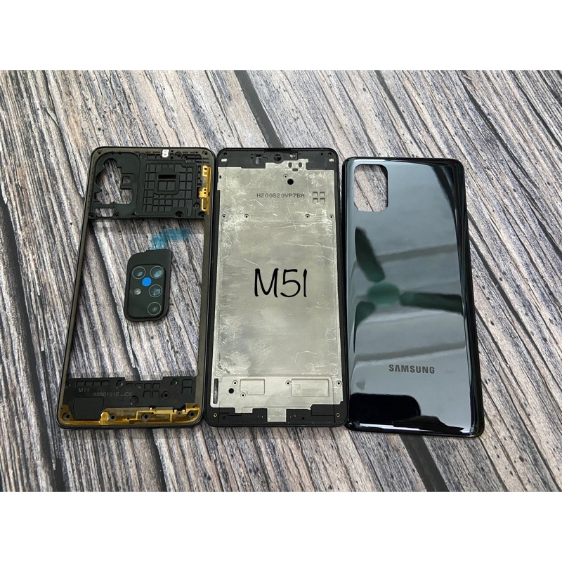 Bộ vỏ samsung M51 zin