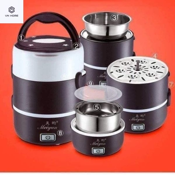 Nồi cơm điện đa năng 3 tầng