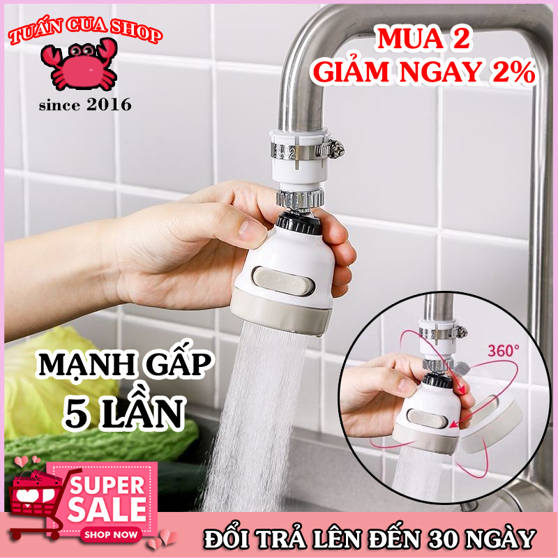 Bảng giá Đầu nối tăng áp 3 chế độ cho vòi rửa bát, phụ kiện vòi nước, đầu tăng áp, đồ dùng gia đình, tăng công suất xả nước, tuancua