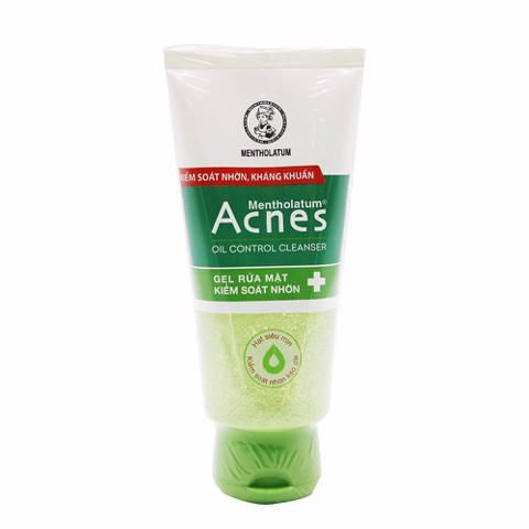 Gel rửa mặt acnes giúp kiểm soát nhờn