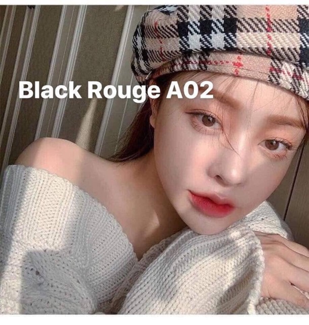 [HCM]Son Black Rouge màu A02 – Đỏ cánh hồng khô