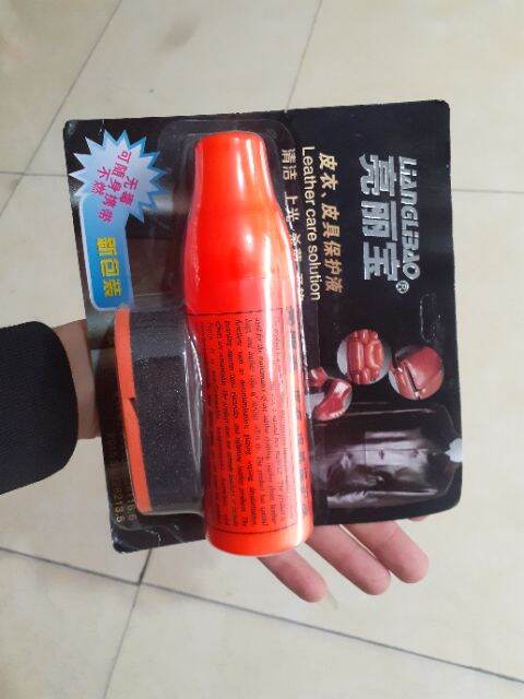 xi đánh bóng giày dép da , áo da, túi xách