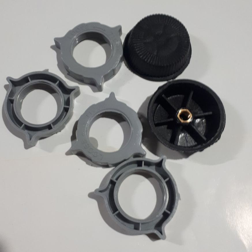 5 Pieces; Cage Brake Knob, Electric Propeller Brake.