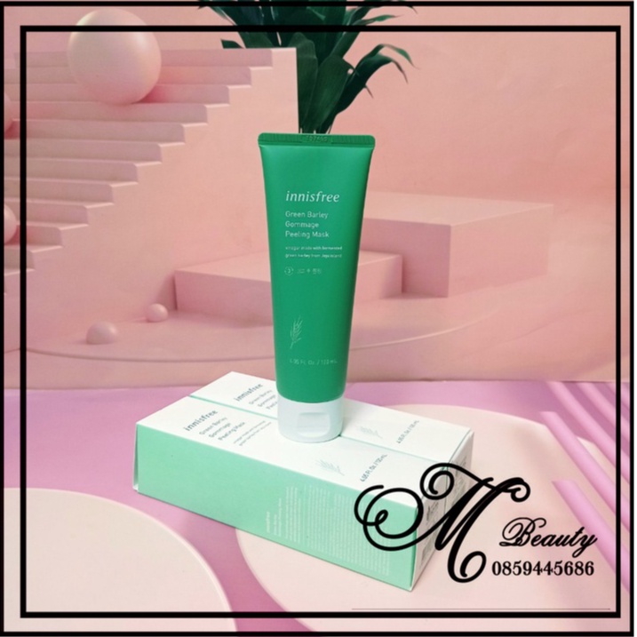 (sẵn)Tẩy da chết lúa mạch Innisfree Green Barley Gommage Peeling