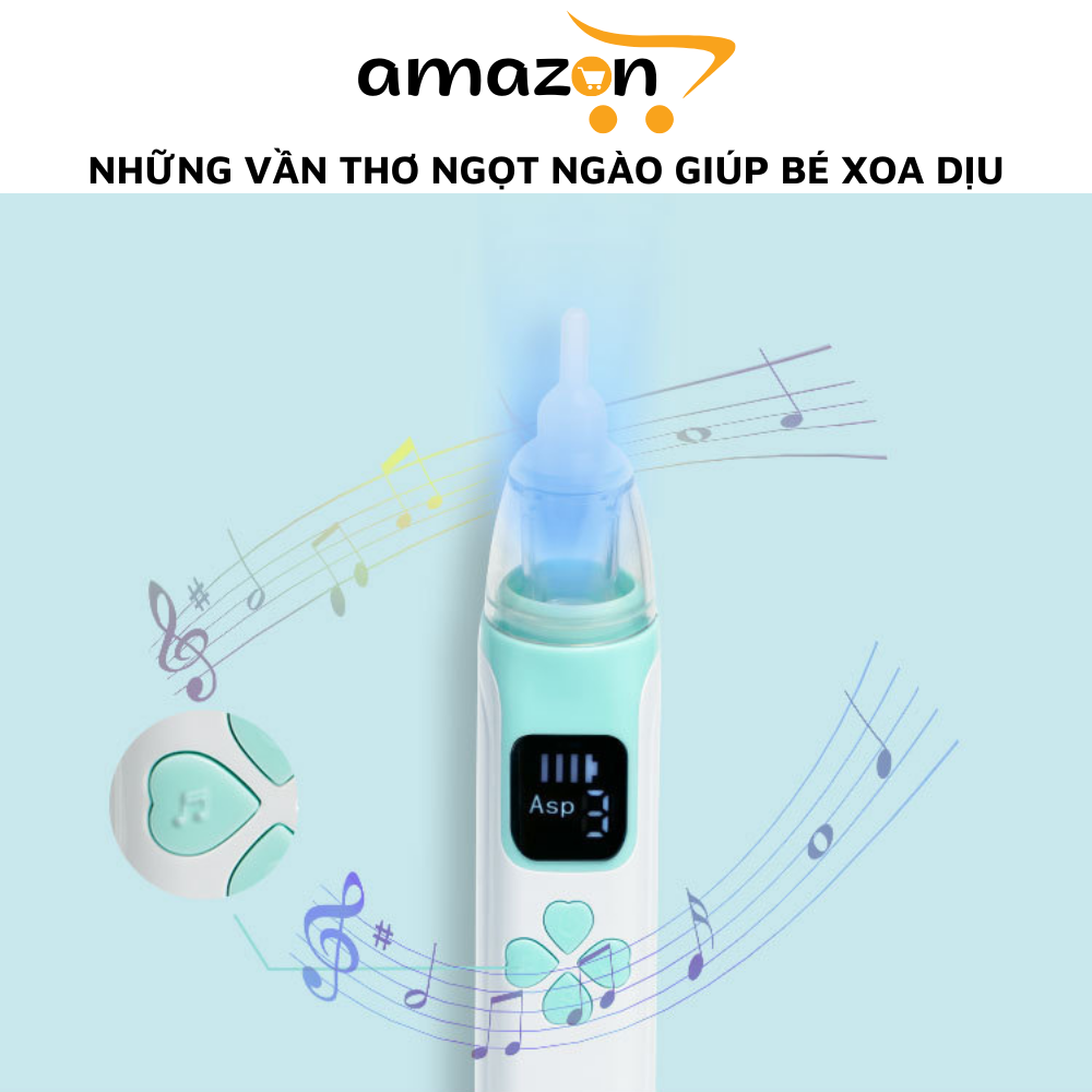 Máy Hút Mũi Thông Minh Cho Bé, Máy Hút Mũi Trẻ Em