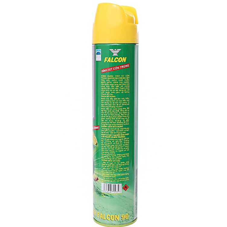 Bình xịt muỗi FALCON 600ml - Hương chanh