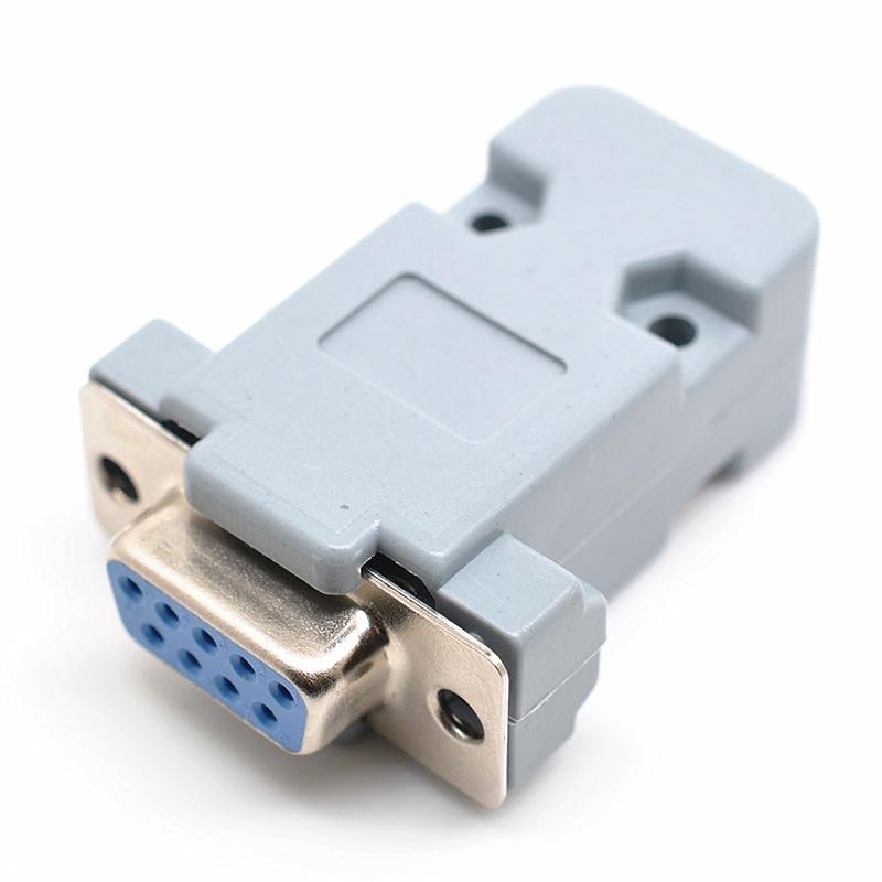 10 chiếc - Đầu hàn vỏ ốp DB9 RS232 cổng đực (male)