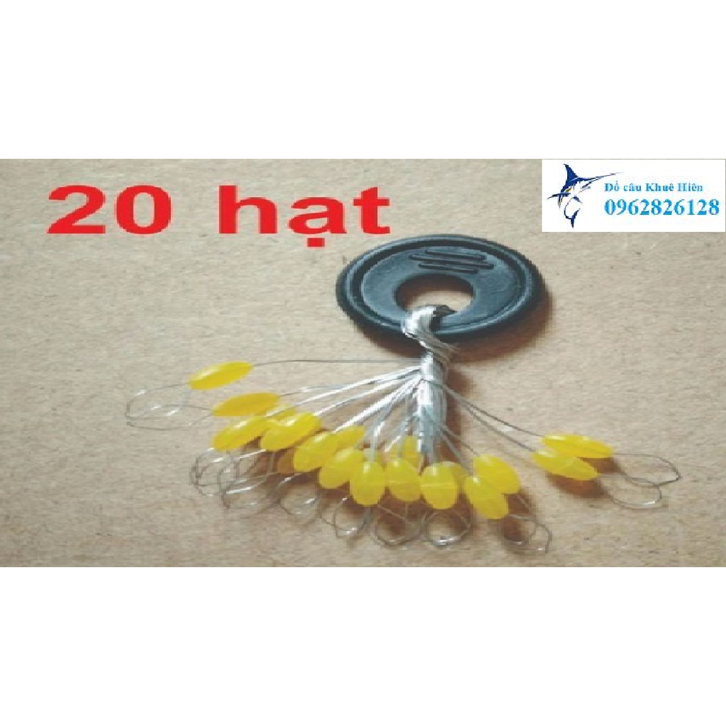 hạt chặn phao câu cá combo 5 gói - 063  (cam kết đổi trả trong 2 tuần đầu)