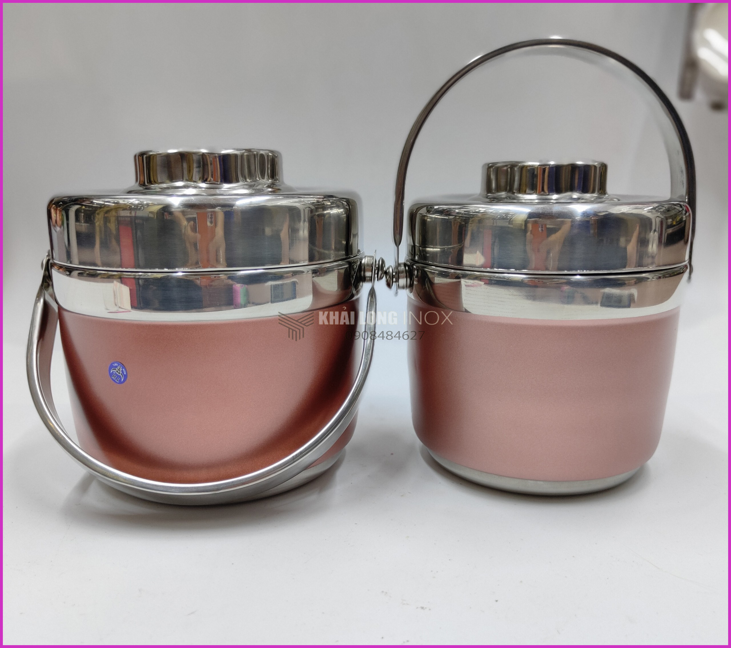 CAMEN / Cặp Lồng 2 Ngăn Cách Nhiệt ( Có Màu )