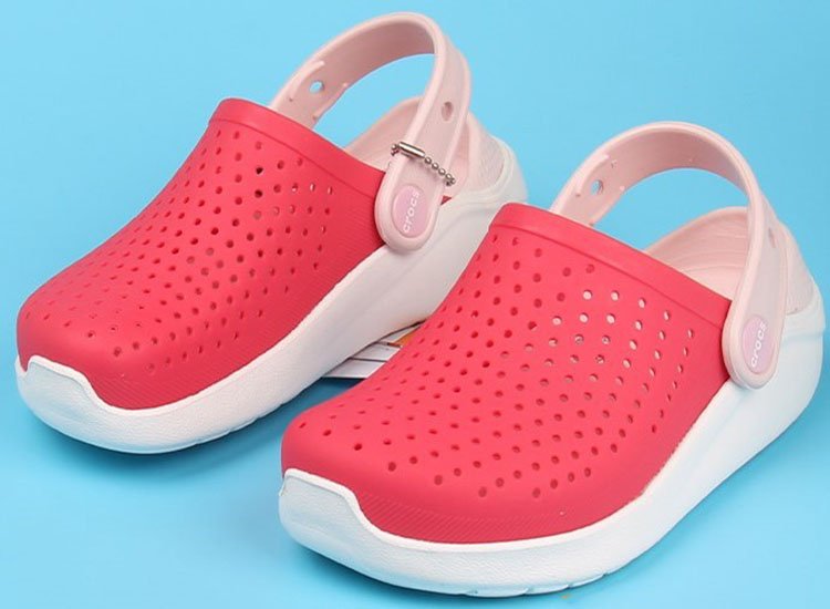 Sục Cross Literide Trẻ Em Màu Đỏ Dâu
