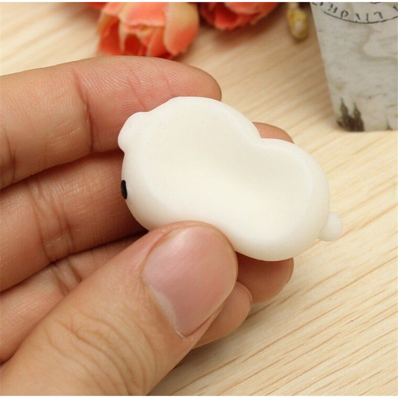 Mochi Cute Bunny Rabbit Squishy Squeeze Healing Stress Reliever Toy Gift Decor