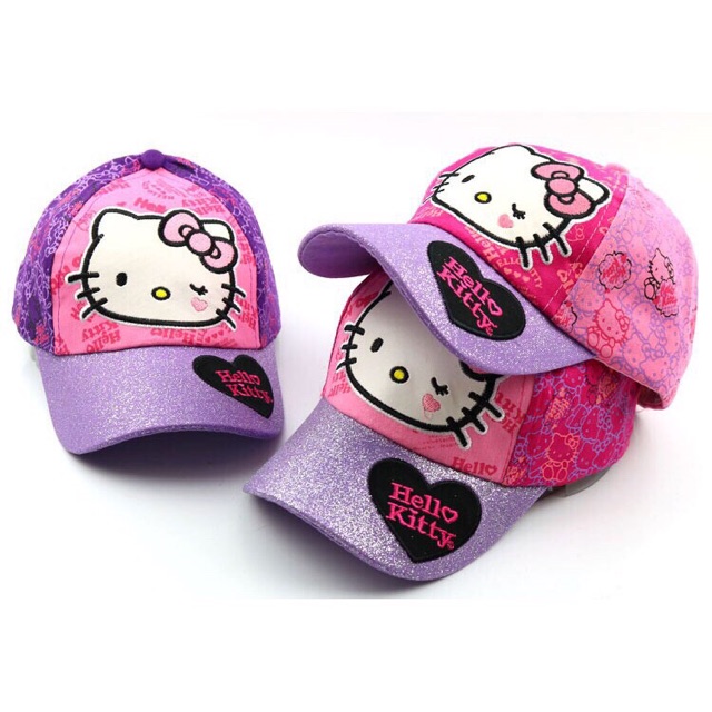 [HCM]Nón Hello Kitty Dành Cho Bé Gái