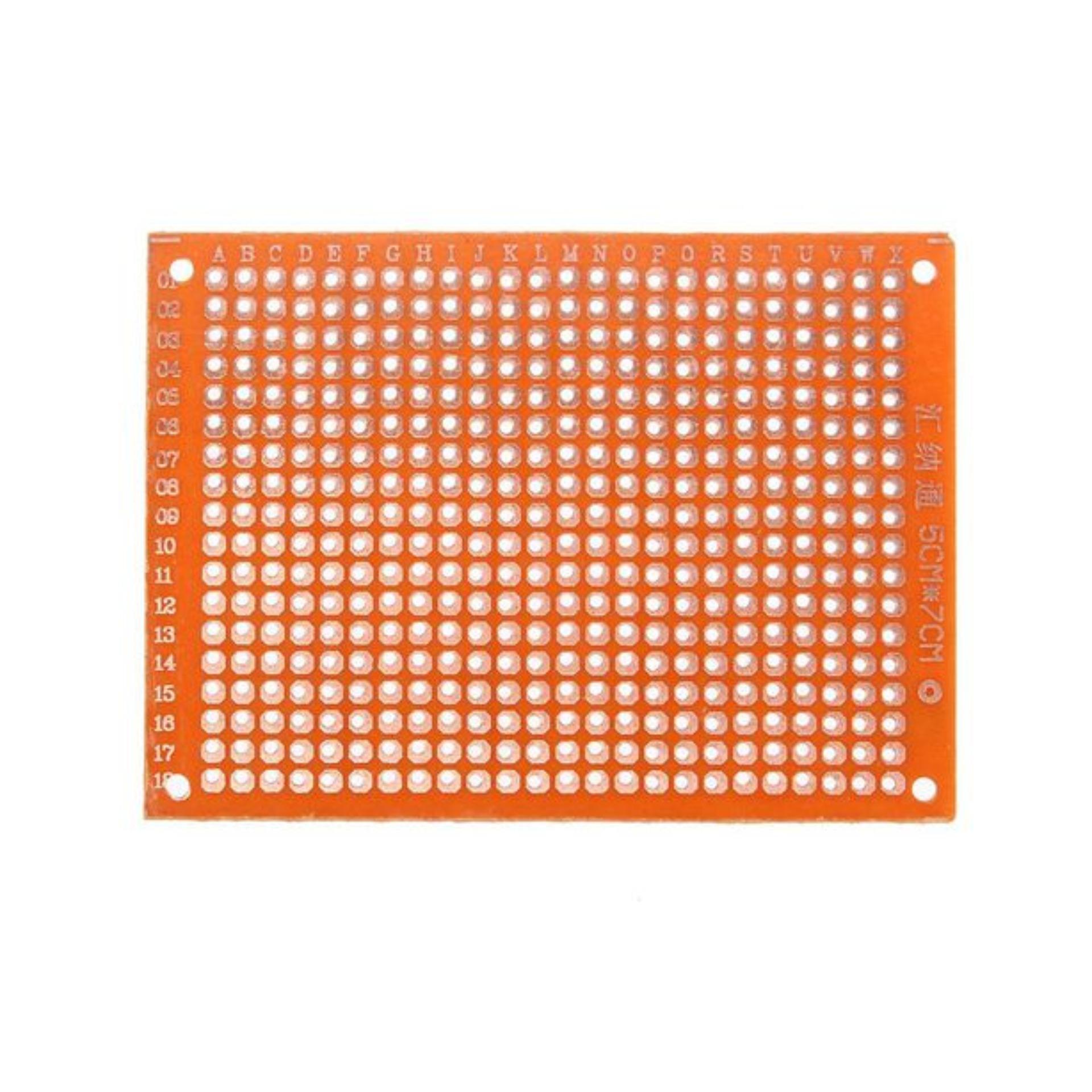 2 Test board hàn Bản mạch hàn 5x7cm sợi thủy tinh (vàng)