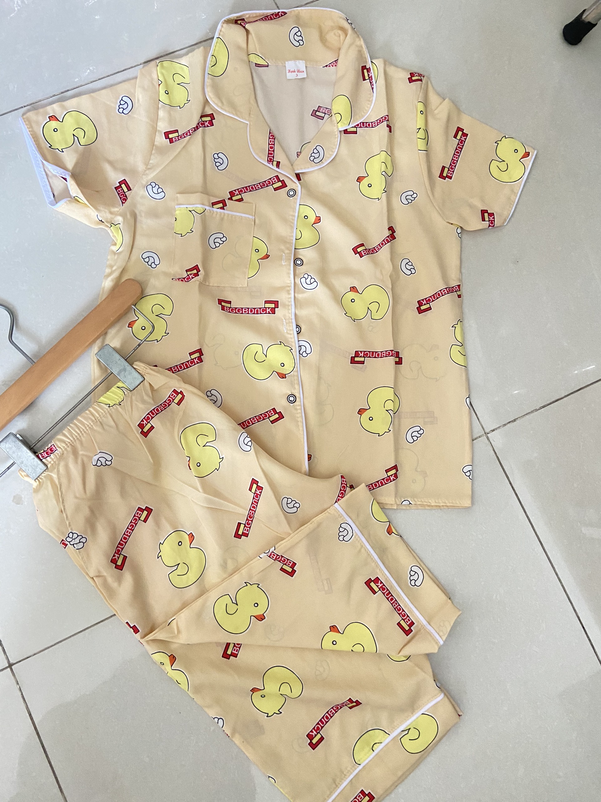 [LỬNG SIZE DƯỚI 57kg ] Đồ Bộ Pijama Lụa Hàn Họa Tiết Siêu Đẹp