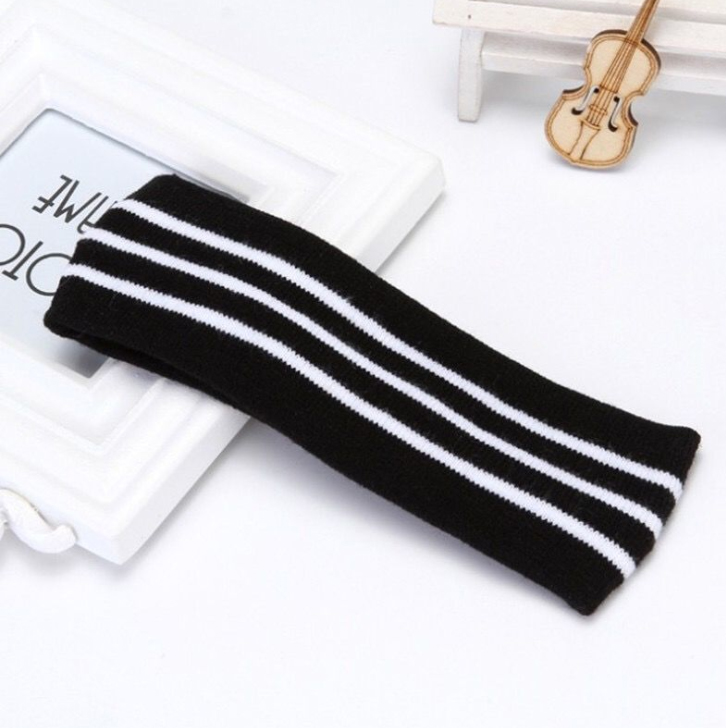 Băng đô nam nữ dệt kim bản to 6cm tập thể thao, thời trang TBS, tfboys thấm hút mồ hôi tốt