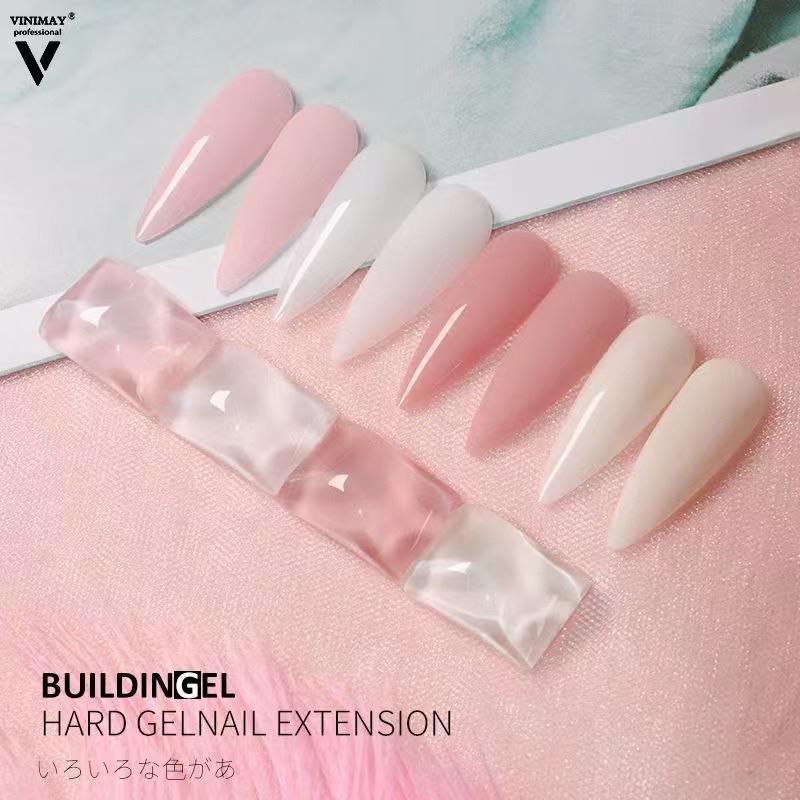 sơn gel đắp móng và siêu cứng móng vinimay hot mới