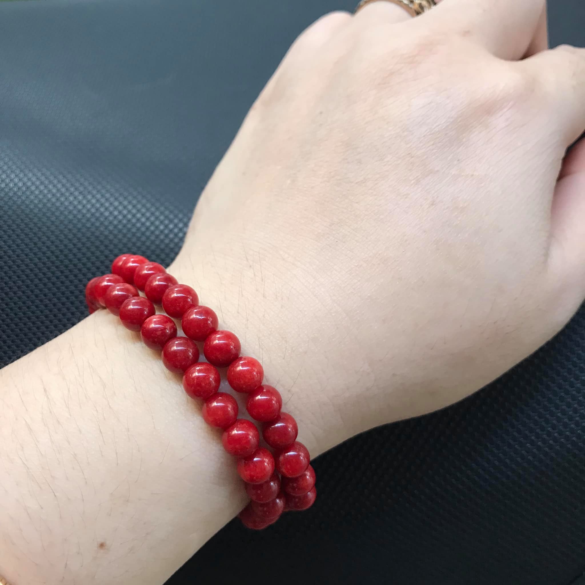 VÒNG TAY CẨM THẠCH HUYẾT SIZE 6LY