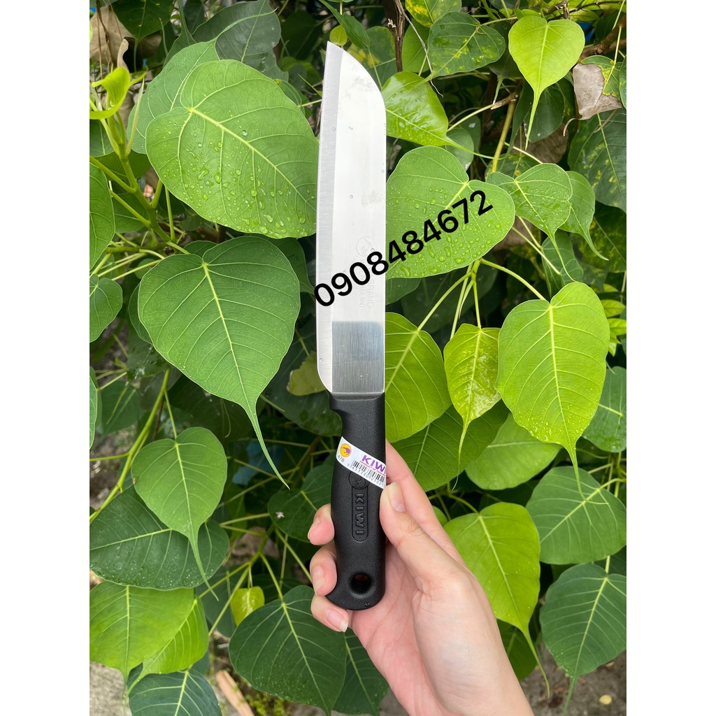 Dao inox nhà bếp thái lan cán nhựa dài 30 cm