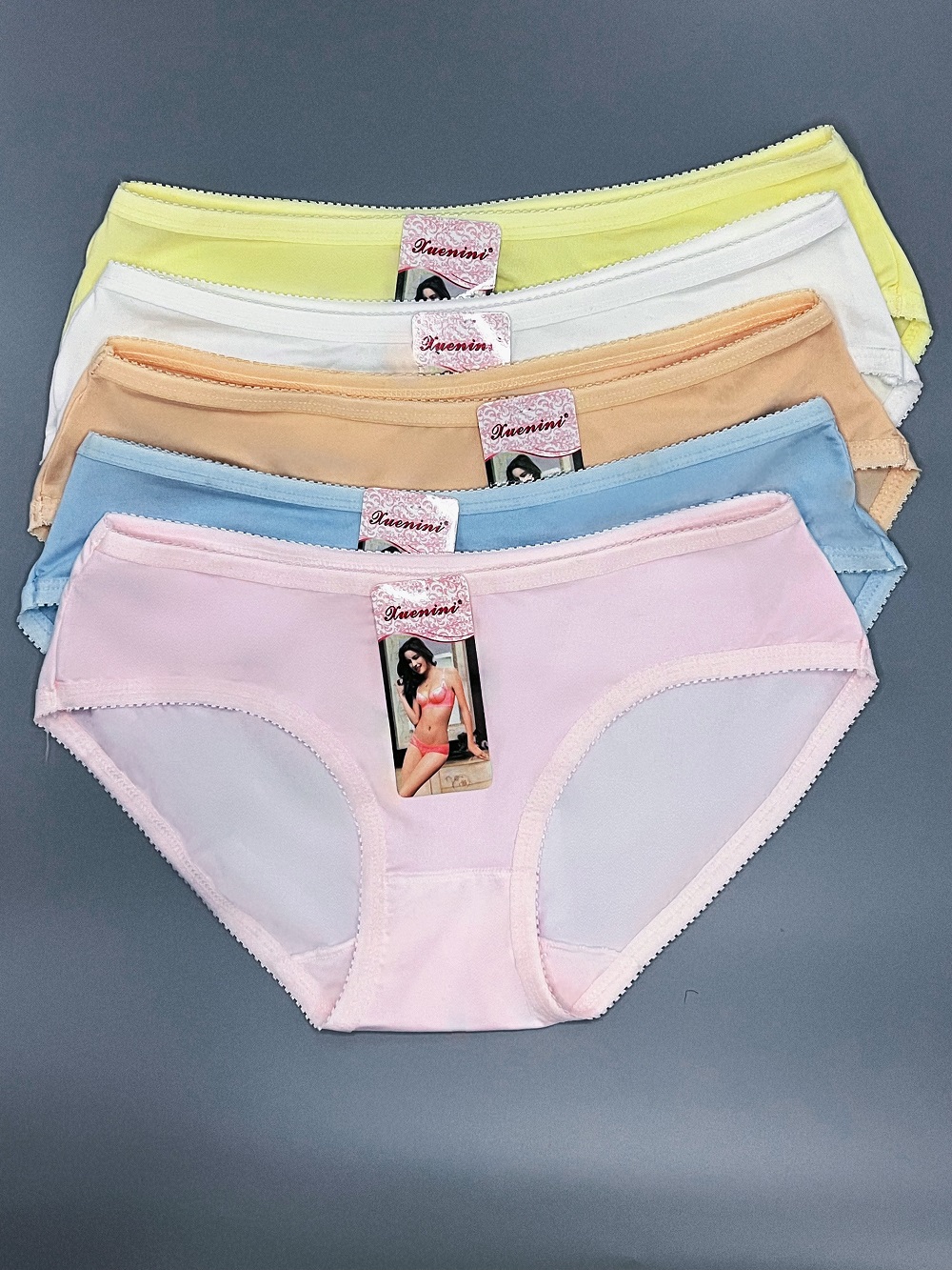 Bộ 5 quần lót nữ cotton siêu mịn - quần sịp nữ đẹp - quần lót học sinh