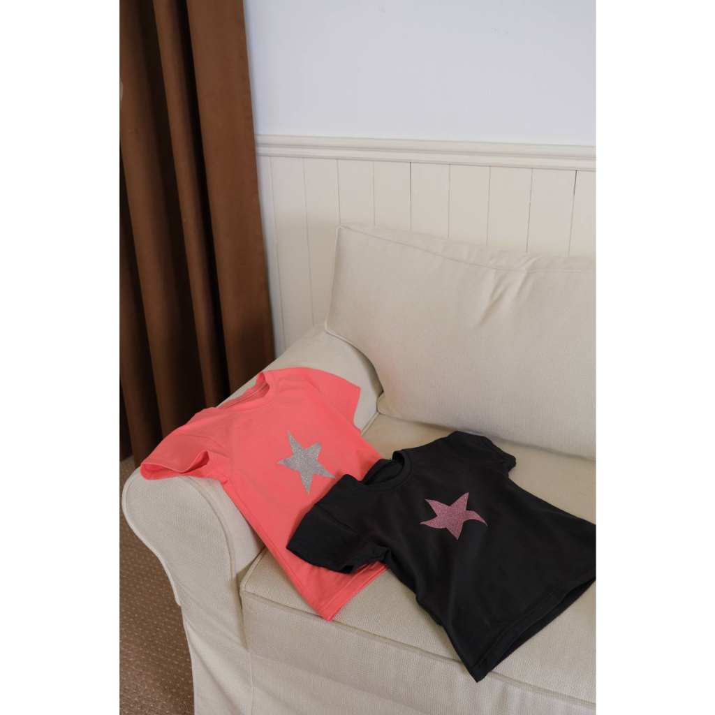 [VOUCHER 12%/149K] Áo thun baby tee form ôm Y2K MONÁ - STAR