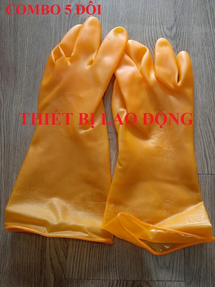 Combo 5 đôi Găng tay PVC INGCO HGVP02