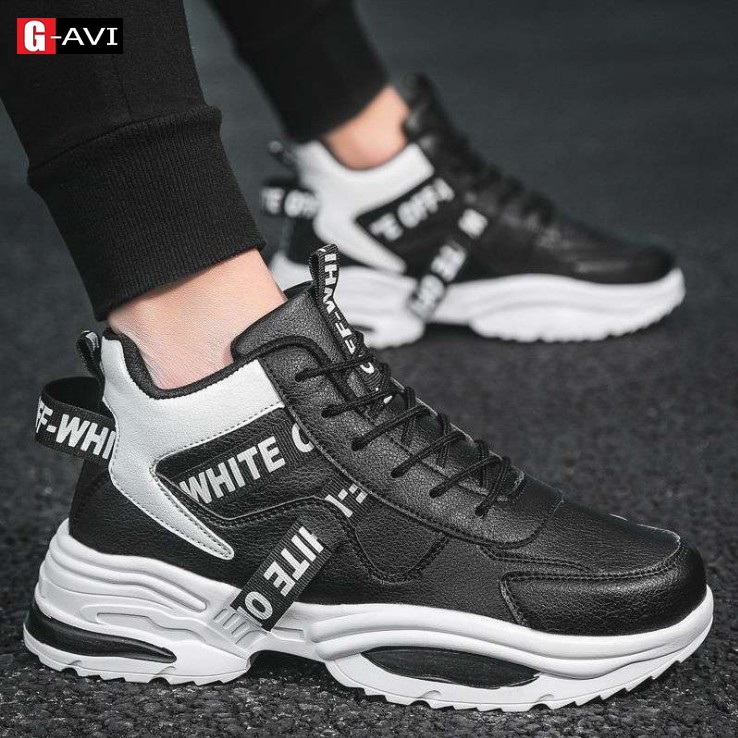 Giày Nam Cổ Cao, Giày Thể Thao Nam, Boot Nam Giày Oxford Nam Cổ Cao Cá Tính AVISHOP SP - 177