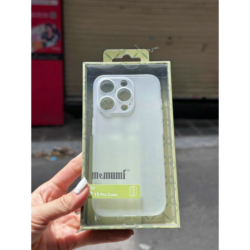 Ốp Thin siêu mỏng Memumi Iphone 16/ ip16 pro/ ip16 plus/ ip16 pro max