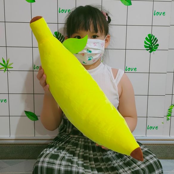 GỐI ÔM HÌNH TRÁI CHUỐI SIZE LỚN CHO BÉ