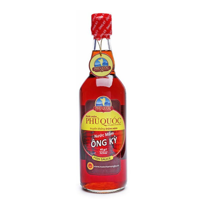 Nước Mắm Phú Quốc Ông Kỳ 40N Chai 525ML