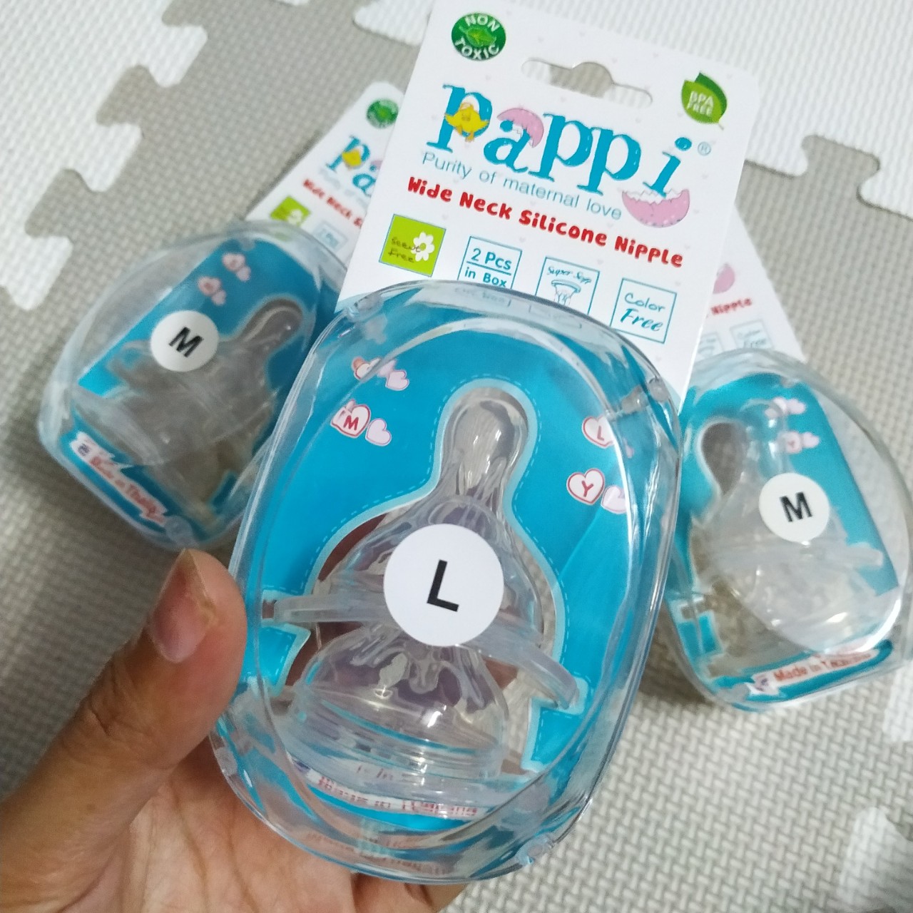 [HCM]Núm Ti Cổ Rộng Siêu Mềm Pappi size S M L